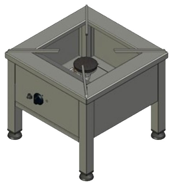 Плита-табурет газовая Вулкан HSL 02 8197
