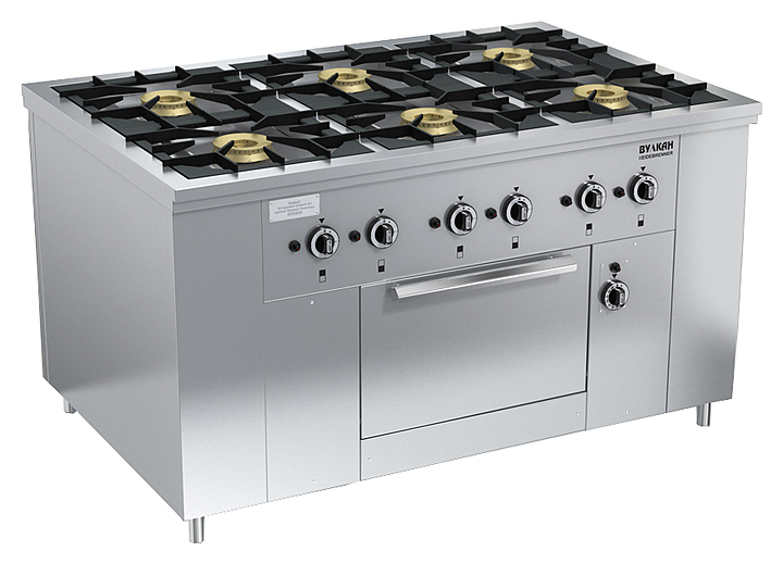 Плита газовая Вулкан ПРГ-IIA-6 ДШ Maxi